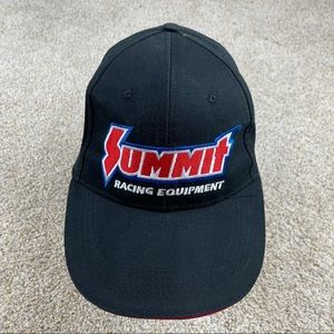 Summit Racing Equipment lightning bolt black hat